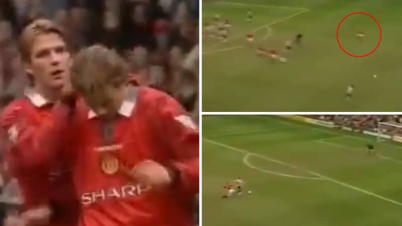 Ole Gunnar Solskjaer is responsible for the biggest red card in Manchester United history